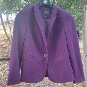 The Limited purple blazer
